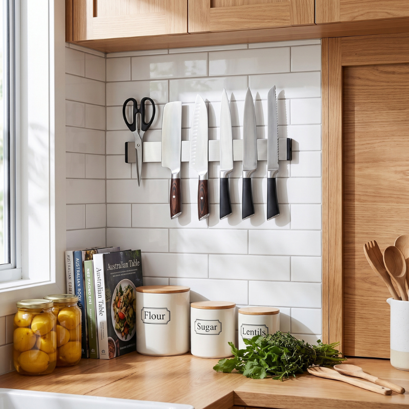 ChefRail™ Space Saver Magnetic Knife Strip - view 3