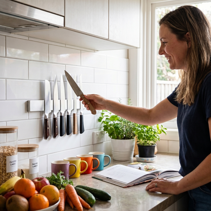 ChefRail™ Space Saver Magnetic Knife Strip - view 5